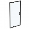 Ideal Standard Connect 2 Pivotové sprchové dvere 90 cm, čierna/číre sklo K9270V3