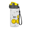 Fľaša Oxybag OXY Click 600 ml Smiley World žltá