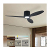 | ZEVENTI - LED Stropný ventilátor VENTORA LED/24W/230V Wi-Fi Tuya čierna + DO | ZEV036
