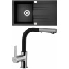 Set Sinks (dřez Rapid 780 XC Granblack 30 + baterie Enigma S Granblack 30) RA30ENSGR30