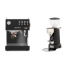 Ascaso Steel DUO PID, Black&Wood + ECM V-Titan 64, anthracite