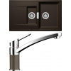 Set Schock S8-3 (dřez Mono D-150 Bronze + baterie SC-90 Bronze)