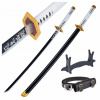 Meč Katana Demon Slayer Giyu Tomioka's Nichirin Drevený JT10054