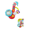 BABY MIX Hrkálka s melódiou saxofon červený 18x12x5 červená