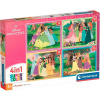 CLEMENTONI Puzzle Disney Princezné 4v1 (12+16+20+24 dielikov)