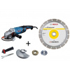 BOSCH BOSCH GWS 30-230 PB - 06018G1100A - Uhlová brúska + Diamantový rezací kotúč ECO for Universal