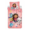 Jerry Fabrics Detské bavlnené obliečky Gabbys Dollhouse 02 140x200, 70x90 cm