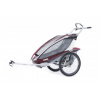 Thule Chariot CX1 2014 Burgundy + bike set