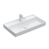 Villeroy & Boch Collaro - Umývadlo nábytkové 80x47 cm, bez prepadu, otvor na batériu, alpská biela 4A338101