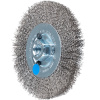 Pferd 43502202 | Rotačná kefa pre uhlové brúsky zvlnený drôt POS RBU 11512/M14 INOX 0,30
