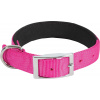 Obojok pes SOFT NYLON ružový 25mm/50cm Zolux