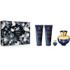 Versace Dylan Versace Dylan Blue Pour Femme parfumovaná voda 100 ml + parfumované telové mlieko 100 ml + parfumovaný sprchovací gél 100 ml + parfumovaná voda 5 ml