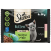 Sheba Kitten Chicken & Salmon in Gravy 4 x 85 g