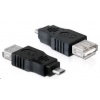 PremiumCord USB redukce A/female-MicroUSB/male kur-12
