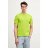 Bavlnené tričko United Colors of Benetton pánske, béžová farba, jednofarebné, 3JE1J19A5 XL