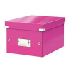 Leitz Malá univerzální krabice Click & Store, Růžová