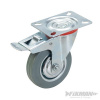 Zátěžové gumové otočné kolečko - 100mm 70kg FIXMAN