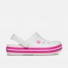 Crocs Crocband Clog T White/Pink Crush