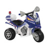 Batériový 3-kolesový policajný motocykel