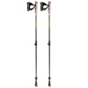 Leki Spin Shark SL barva silvergrey/dark anthracite/lime velikost 100-130cm