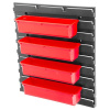 Boxy QBRICK® Organizer náhradný, ONE Organizer M/L, 5 dielna sada, na stenu