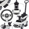 Odrážadlo tlačné chodítko Mercedes C-Class posúvač podnožka biela Sun Baby