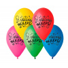 SMART BALLOONS s.r.o. Balónky s potiskem, 10 ks VŠECHNO NEJLEPŠÍ