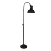 Clayre & Eef Čierna stojaca lampa Lumos s patinou - 59 * 27 * 189 cm - Clayre & Eef