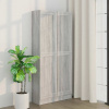 zahrada-XL Knižnica sivý dub sonoma 82,5x30,5x185,5 cm spracované drevo 815115