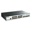 D-Link DGS-1510-20 20-Port Gigabit Stackable SmartPro Switch including 2 SFP ports and 2 x 10G SFP+ ports- 16 x 10/10 DGS-1510-20-E