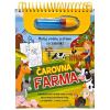 Čarovná farma omaľovánka s fixkou 9788084451062 Foni book