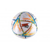 Teddies Lopta futbalová farebná šitá koža 23cm veľ. 5