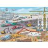 RAVENSBURGER Puzzle Stavenisko na letisku XXL 100 dielikov