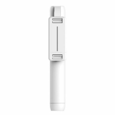 AppleKing hliníková teleskopická selfie tyč/statív s Bluetooth pre iPhone - biela - možnosť vrátiť tovar ZADARMO do 30tich dní