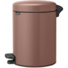 Odpadkový kôš s pedálom NewIcon 5 l taupe