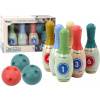 Lean Toys Arkádová hra Bowling Set 6ks farebných