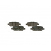 TATechnix Brzdové platničky 105,6mm Nissan JUKE (F15) - Bosch
