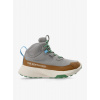 Detské topánky The North Face Fastpack II Mid WP - stone slab/algae