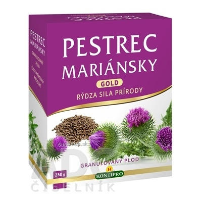 H-KONTIPRO PESTREC mariánsky GOLD granulovaný plod 1x250 g, 8588004151482