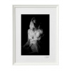 Atelier - Petr Vydra Umelecké fotografie Akty - Napätie (biely rám), Velikost a varianta fotografií Bílý rám 30 x 40 cm ( pasparta 21x 30 cm )