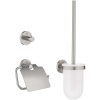 GROHE Start súprava doplnkov pre toaletu 3v1, Supersteel, 41204DC0