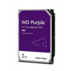 WDC WD23PURZ hdd 2TB SATA3-6Gbps 5400rpm 64MB CMR (řada PURPLE, sledovací systémy a kamery) 175MB/s