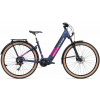 ROCK MACHINE STORM INT e90 LADY touring Mat dark blue/silver/pink 2022 Horské elektrokolo s motorem BFI Sport Drive Výška rámu L (19