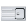 Franke Smart nerezový drez SRX 611-86 nerez 860x500,sifón,E77000.171 FRA 101.0395.016