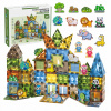 MAGNETICKÉ STAVEBNICE PRE DETI MAGNETICKÉ PANELY ZVIERATKÁ ANIMAL PARADISE 116 DIELOV