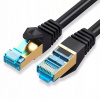 SIEŤOVÝ KÁBEL LAN PATCHCORD ZLATÁ MEĎ + SFTP CAT7 ROUTER kat 7 RJ45 20M