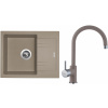 Set Sinks G1654 (dřez Linea 600 Truffle 54 + baterie Vitalia Truffle 54)