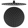 Sapho SLIM Hlavová sprcha, priemer 300mm, čierna mat MS573B