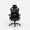 Herné kreslo MORAZI čierno-červené