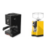 Gaggia Classic UP, black + Eureka Mignon Specialita, CR yellow